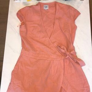 Pink Princess Polly wrap dress